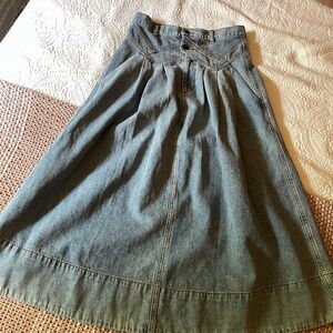 Denim Skirt by The Great